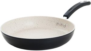 12" stone frying pan by ozeri, with 100% apeo & pfoa-free stone-derived non-stick coating from germany
