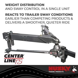 Husky 32215 Center Line TS with Spring Bars - 400 lb. to 600 lb. Tongue Weight Capacity (2" Ball)