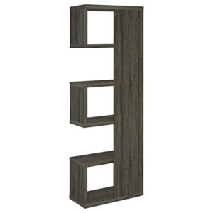 Coaster Home Furnishings Joey 5-Tier Bookcase Weathered Grey