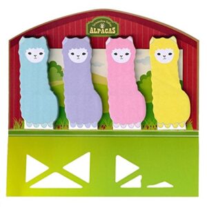 Streamline Valley Alpacas Sticky Memo Tab Set, multicolor (ASM025)