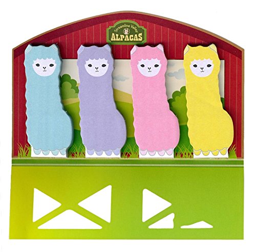 Streamline Valley Alpacas Sticky Memo Tab Set, multicolor (ASM025)