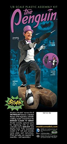 Moebius Models Batman 1966 TV Series Penguin 1:8 Scale Model Kit