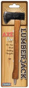 streamline imagined lumberjack axe pen