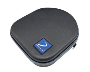 premium carrying case compatible with grado sr60 sr80 sr125 sr225 sr325, rs1 rs2, alessandro ms-, ps500e, gh1 gh2 gh3 gh4 and gw100 headphones. grip-tech 2 outer liner easy transport