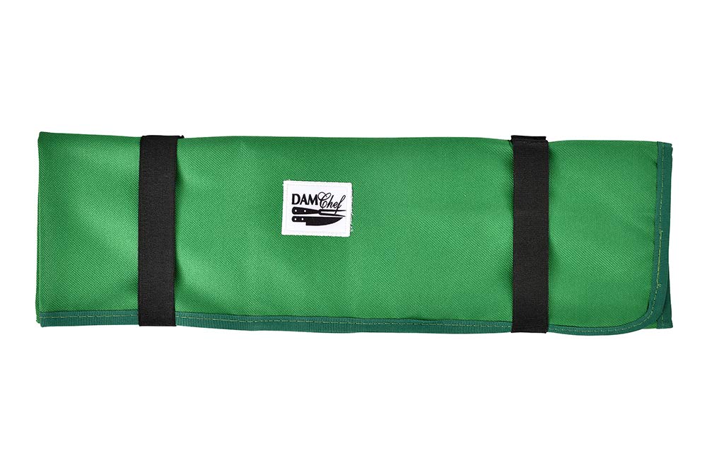 DAM UNIFORMS Cutlery Chef Bag – Knife Roll Bag for Professional Chefs – Fits up to 10 Knives