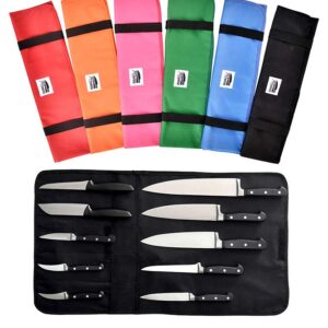 DAM UNIFORMS Cutlery Chef Bag – Knife Roll Bag for Professional Chefs – Fits up to 10 Knives