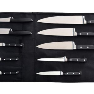 DAM UNIFORMS Cutlery Chef Bag – Knife Roll Bag for Professional Chefs – Fits up to 10 Knives