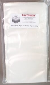 vacupack superior sous vide vacuum seal pouches 100 count small bags