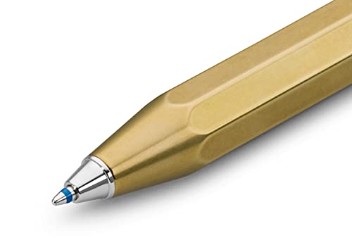 Kaweco BRBP-BR Ballpoint Pen, Oil-based, Brass, Sports