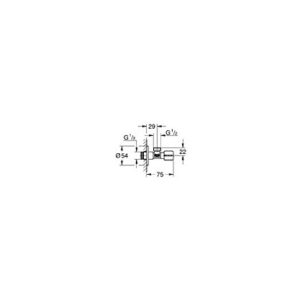 GROHE 22043000, Angle Valve