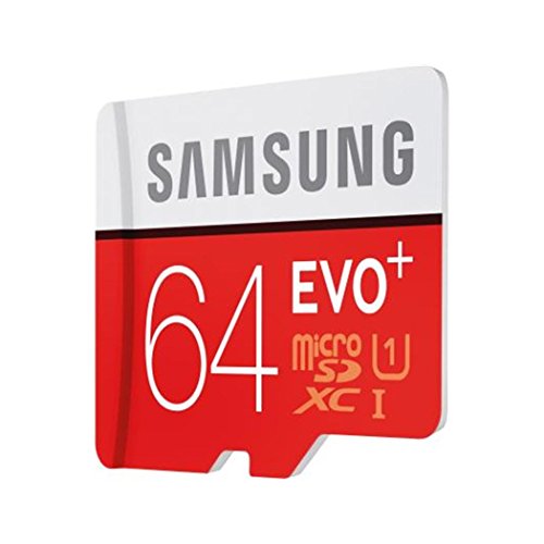 Samsung 64GB EVO Plus Class 10 Micro SDXC with Adapter 80mb/s (MB-MC64DA)