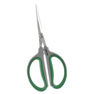 shear perfection platinum series stainless steel bonsai scissors, 2.4"/60-mm, green (800400)