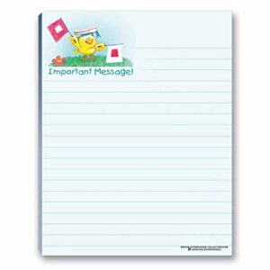 Cute Notepads - 4 Assorted Pads - Sweet, Feel Good Notepads - Great Gift Idea, 50 Sheets Each