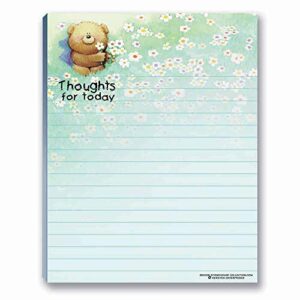 Cute Notepads - 4 Assorted Pads - Sweet, Feel Good Notepads - Great Gift Idea, 50 Sheets Each