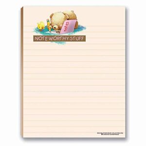 Cute Notepads - 4 Assorted Pads - Sweet, Feel Good Notepads - Great Gift Idea, 50 Sheets Each