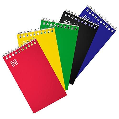 STAPLES Top Bound Memo Books, 3" x 5", 5/Pack (11491)