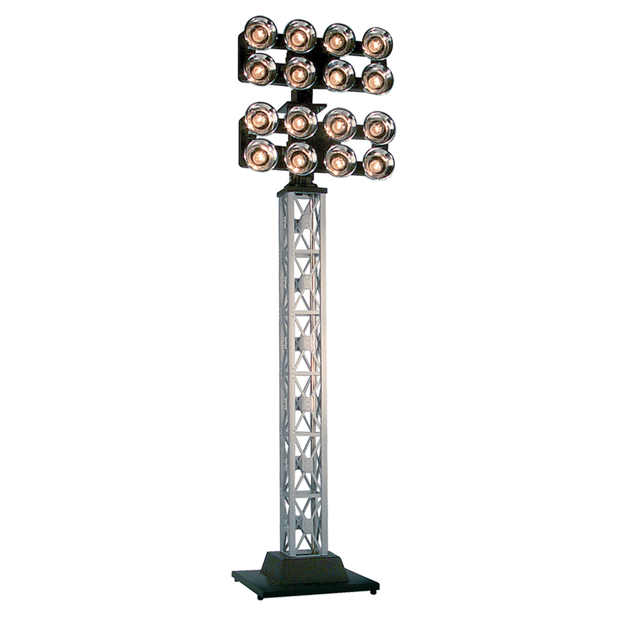 Lionel Electric O Gauge Model Train Accessories, Plug-Expand-Play Single Floodlight Tower (682012)