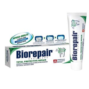 biorepair: "total protective repair" toothpaste with microrepair * 2.5 fluid ounce (75ml) tube * [ italian import ]