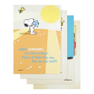 peanuts - get well inspirational boxed cards