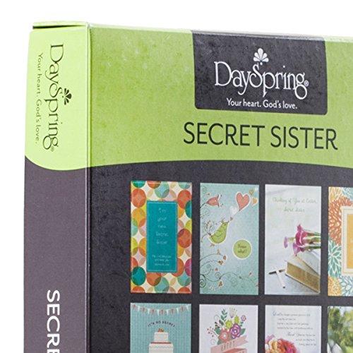 Dayspring Secret Sister - Inspirational Boxed Cards - Assortment - 77499