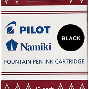 PILOT Namiki Ink Refill Cartridge Black 12Pk