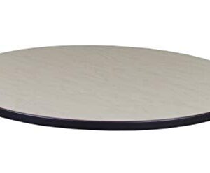 Regency Round Standard Table Top, 42-inch, Cherry/Maple