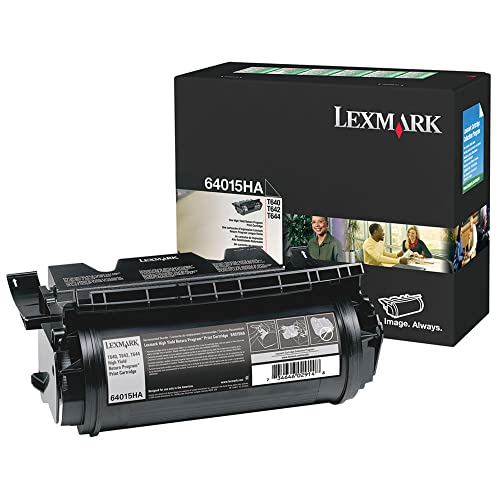 Lexmark 64015HA High Yield Return Program Print Cartridge, Black