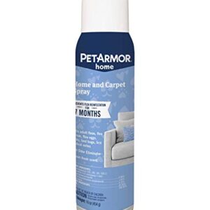 PETARMOR Home and Carpet Spray for Fleas and Ticks, Protect Your Home From Fleas and Eliminate Pet Odor, 16 Ounce