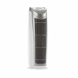 alen t500 air purifier, quiet air flow for large rooms, 500 sqft, portable air cleaner for allergens, dust, pollen, pet dander, in white