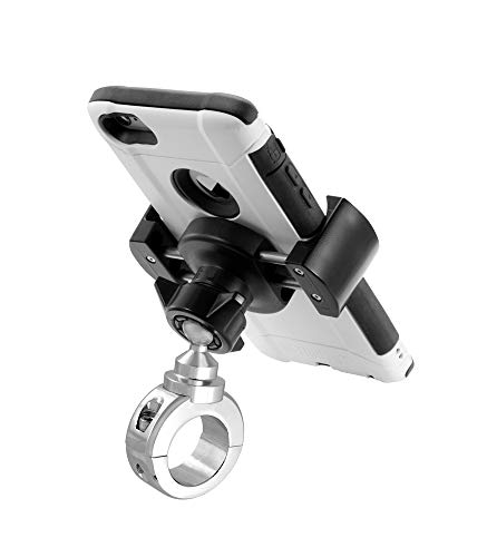 Arkon Mounts RoadVise Motorcycle Phone Mount for iPhone 12 11 XS XR X Galaxy Note 20 10 S20 S10 Retail Chrome