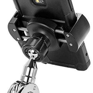 Arkon Mounts RoadVise Motorcycle Phone Mount for iPhone 12 11 XS XR X Galaxy Note 20 10 S20 S10 Retail Chrome