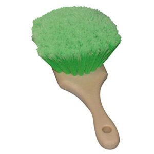 nanoskin flagged body brush [85-608],green