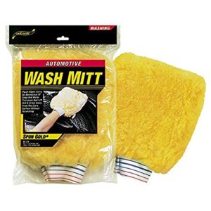 8" x 11" spun gold wash mitt [85-310]
