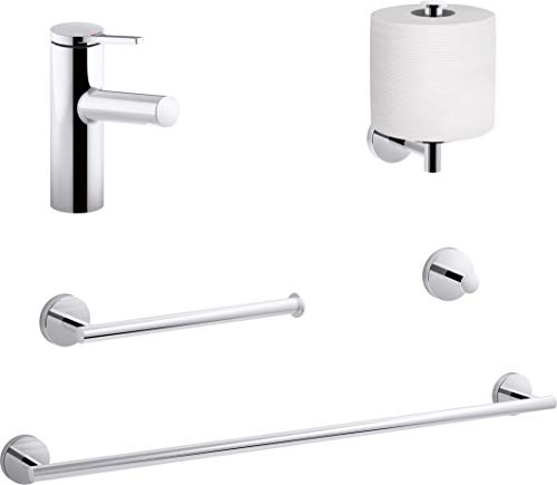 KOHLER 27290-CP Elate Robe Hook, Polished Chrome