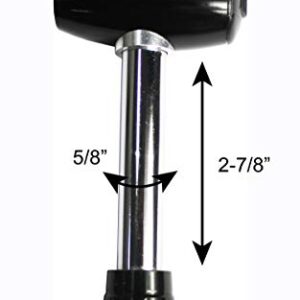 MaxxHaul 70367: 5/8" Forged Steel Rotating Hitch Lock with Anodized Aluminum Locking Head