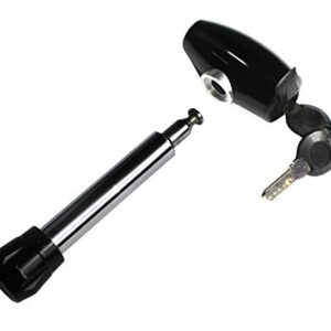 MaxxHaul 70367: 5/8" Forged Steel Rotating Hitch Lock with Anodized Aluminum Locking Head