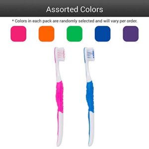 PRO-SYS® Kids Toothbrush (Colorful 2-Pack) - Made with Soft Dupont™ bristles (Ages 6-10 for Young Children)