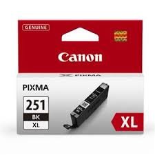 canon cli-251xl black original ink cartridge high yield