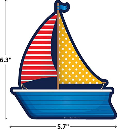 Teacher Created Resources Sailboats Accents (5656)