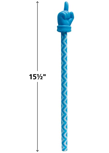 Teacher Created Resources Aqua Chevron Hand Pointer (20676),15-1/2"