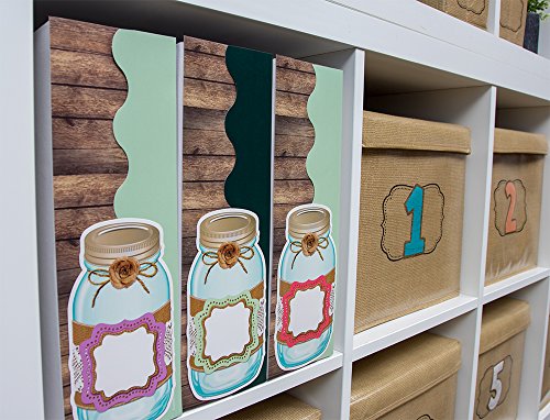 Teacher Created Resources Shabby Chic Mason Jars Accents (77191)