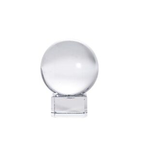 longwin 40mm(1.6 inch) solid mini fengshui crystal ball healing crystals(clear)