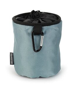 brabantia premium clothes peg bag (assorted colours) drawstring closure, hanging snap hook, durable material (colour selected at random)