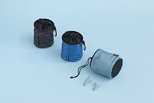 Brabantia Premium Clothes Peg Bag (Assorted Colours) Drawstring Closure, Hanging Snap Hook, Durable Material (Colour Selected at Random)