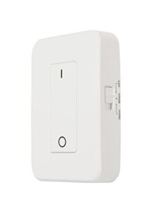 light it! by fulcrum, 30019-308 wireless remote control switch, white, single pack