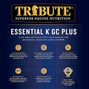 Tribute Essential K GC Plus for Horse, 50 lb