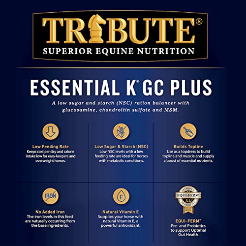 Tribute Essential K GC Plus for Horse, 50 lb