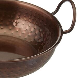 Thirstystone Copper Urban Farm Finish Balti Dish w/Handles