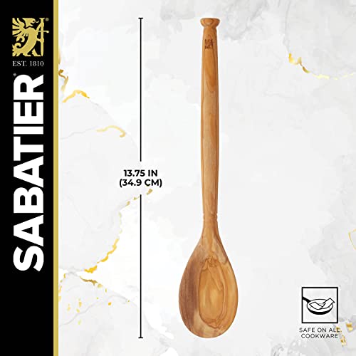 Sabatier Spoon, 13.76 x 2.72 x 0.83 inches, Wood