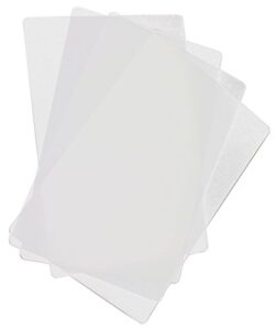 cut n' funnel food service grade flexible plastic cutting mat 4 pack made in the usa 18" x 12" bpa free dishwasher safe